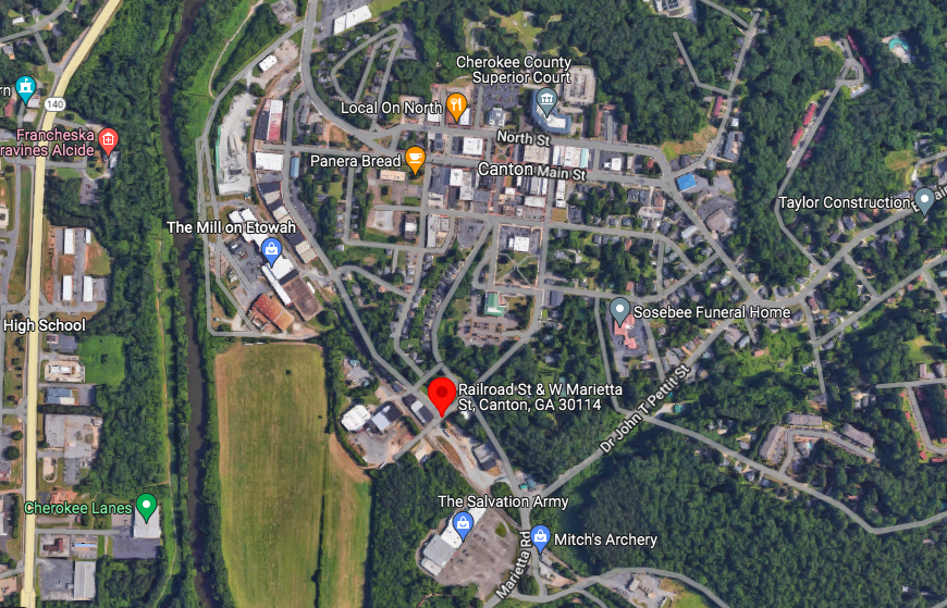 In Canton's growing downtown, relatively dense project breaks ground